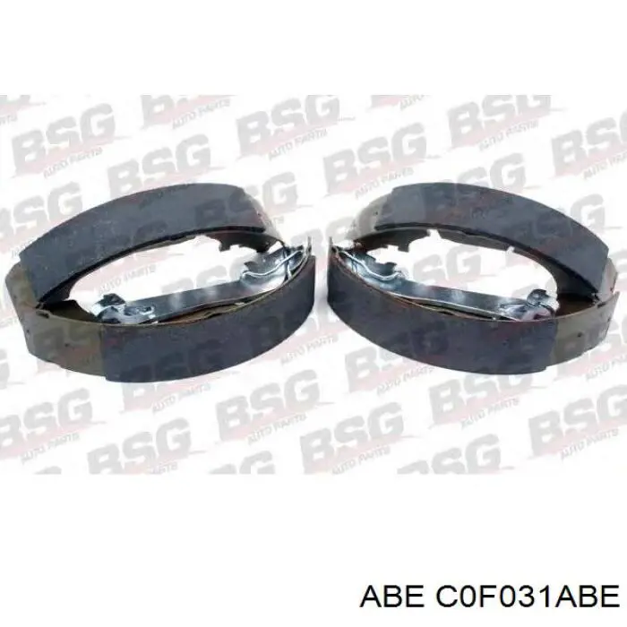 C0F031ABE ABE Колодки гальмівні задні, барабанні
