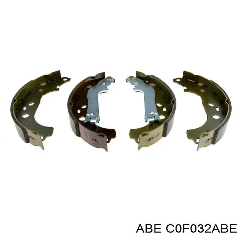 Колодки гальмові задні, барабанні C0F032ABE ABE