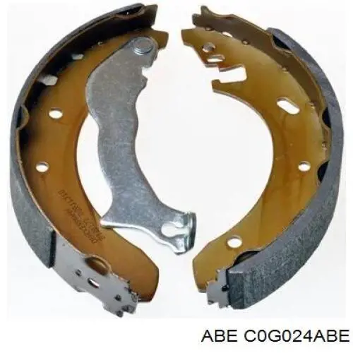 Колодки гальмові задні, барабанні C0G024ABE ABE