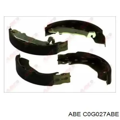 Колодки гальмові задні, барабанні C0G027ABE ABE