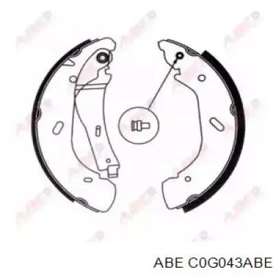 Купити C0G043ABE ABE Колодки гальмові задні, барабанні