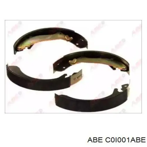 Купити C0I001ABE ABE Колодки гальмові задні, барабанні