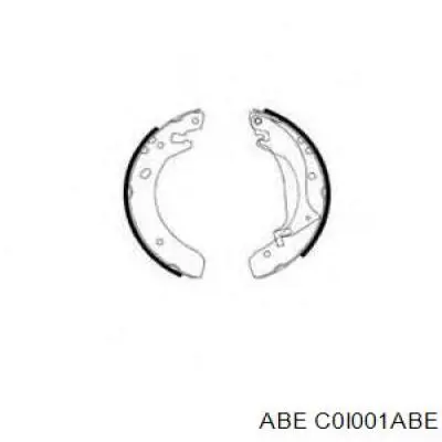 Гальма робочі задні ножні і гальмівні барабани ABE C0I001ABE