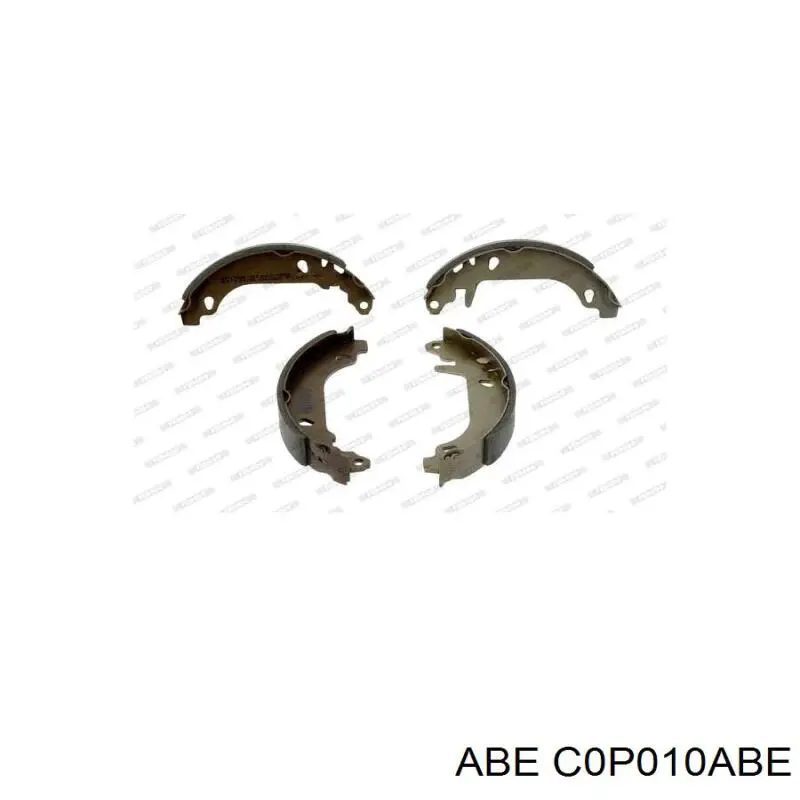 Гальма робочі задні ножні і гальмівні барабани ABE C0P010ABE
