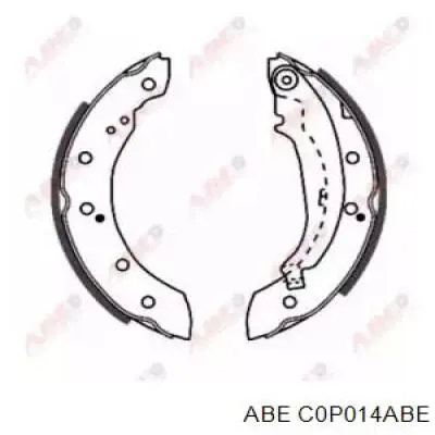 C0P014ABE ABE Колодки гальмівні задні, барабанні