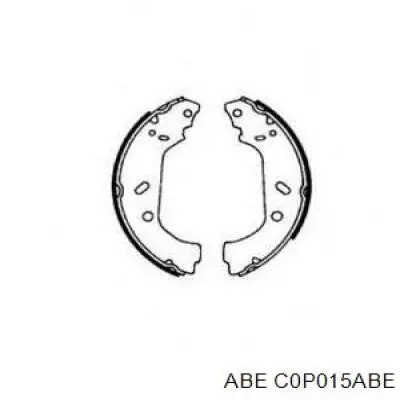 Колодки гальмові задні, барабанні C0P015ABE ABE