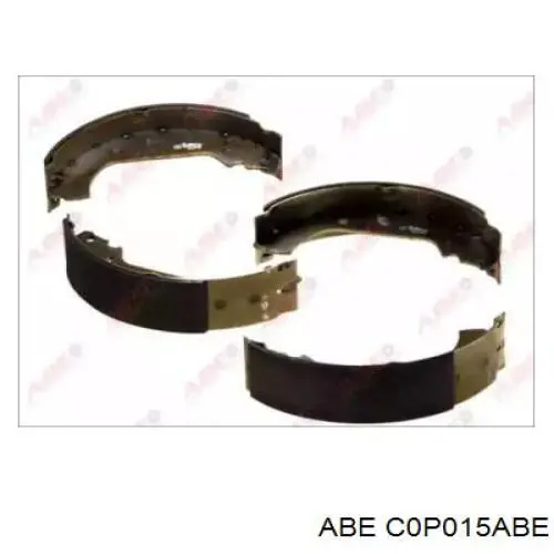 C0P015ABE ABE Колодки гальмівні задні, барабанні
