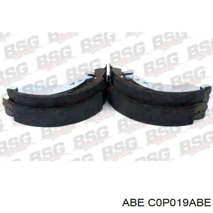 C0P019ABE ABE Колодки гальмівні задні, барабанні