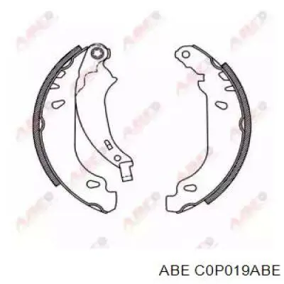 Купити C0P019ABE ABE Колодки гальмові задні, барабанні