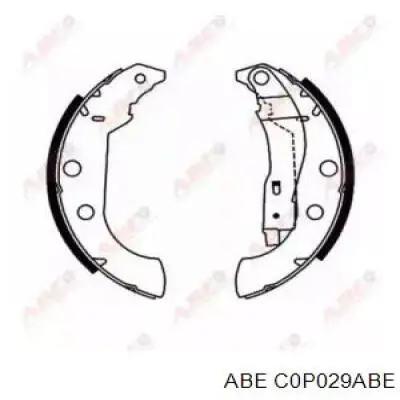 Купити C0P029ABE ABE Колодки гальмові задні, барабанні
