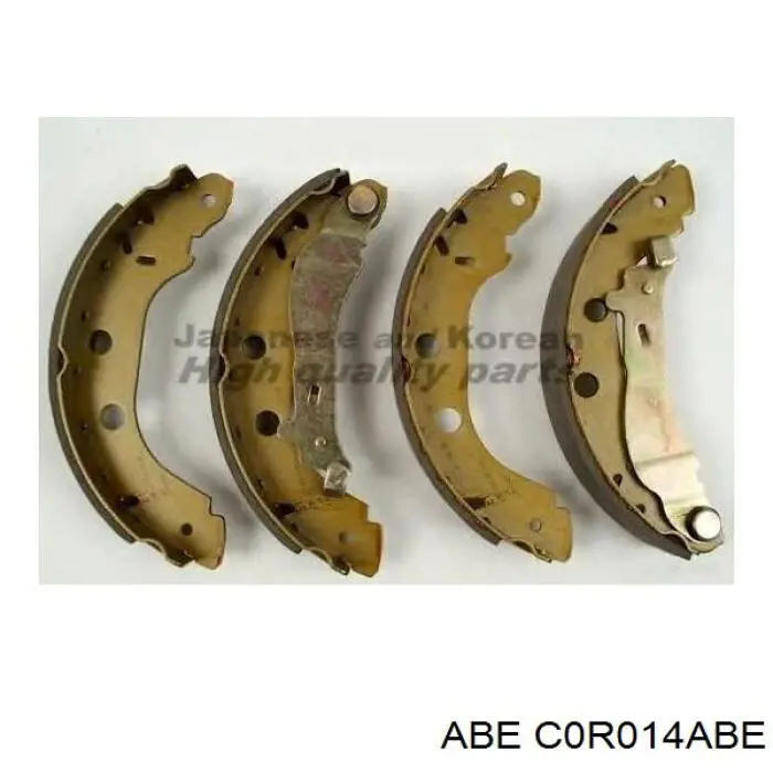 Колодки гальмові задні, барабанні C0R014ABE ABE