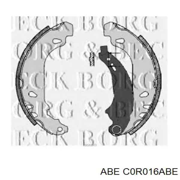 Колодки гальмові задні, барабанні ABE C0R016ABE ціна, від 14.36 USD