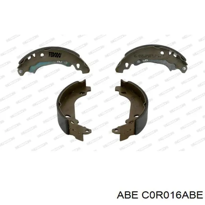 Колодки гальмові задні, барабанні C0R016ABE ABE