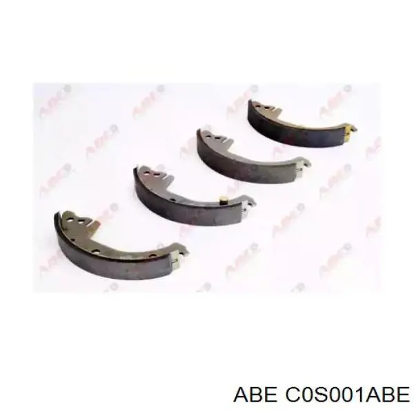 Колодки гальмові задні, барабанні ABE C0S001ABE ціна, від 13.83 USD