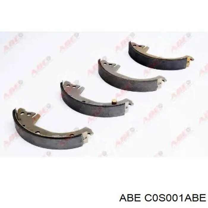 Колодки гальмові задні, барабанні C0S001ABE ABE