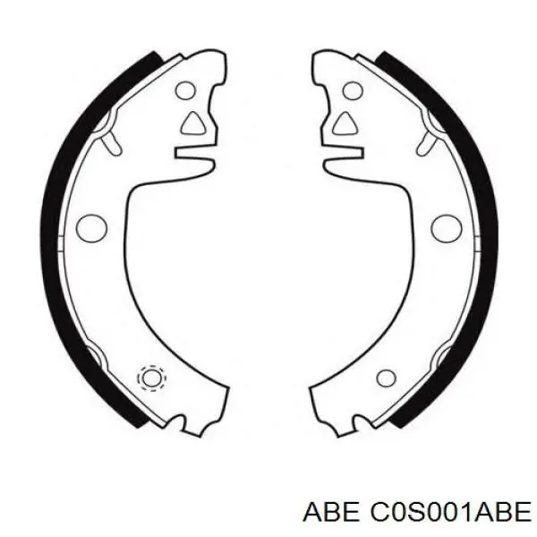 Гальма робочі задні ножні і гальмівні барабани ABE C0S001ABE
