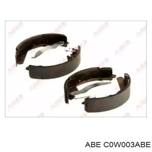 Колодки гальмові задні, барабанні C0W003ABE ABE