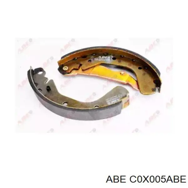 Гальма робочі задні ножні і гальмівні барабани ABE C0X005ABE