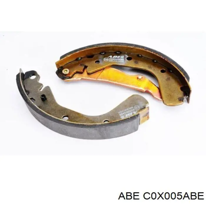 Колодки гальмові задні, барабанні C0X005ABE ABE