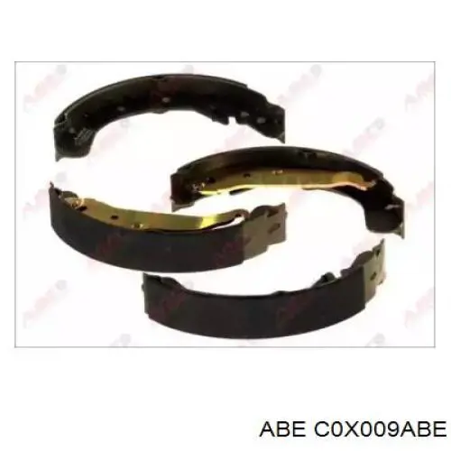 Колодки гальмові задні, барабанні ABE C0X009ABE ціна, від 19.00 USD