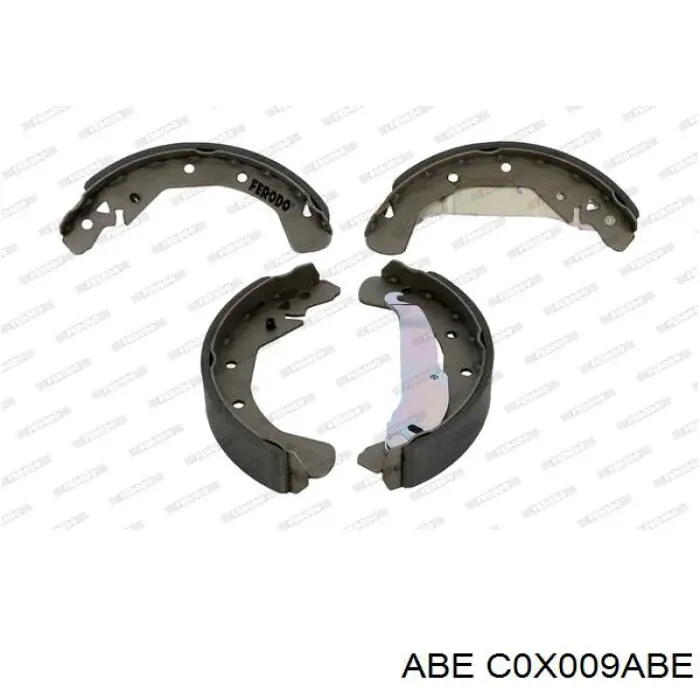 Купити C0X009ABE ABE Колодки гальмові задні, барабанні