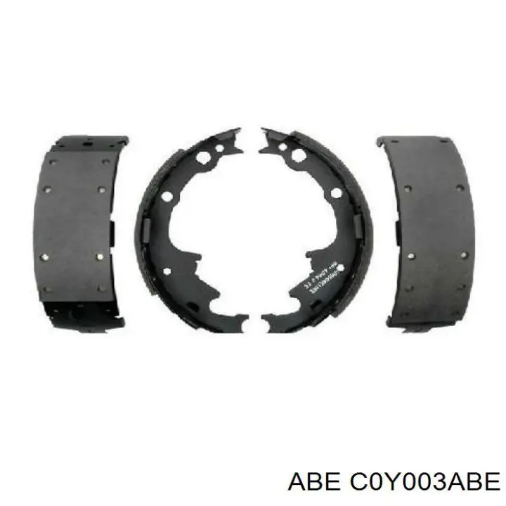 Гальма робочі задні ножні і гальмівні барабани ABE C0Y003ABE