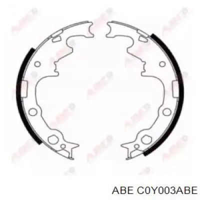 C0Y003ABE ABE Колодки гальмівні задні, барабанні