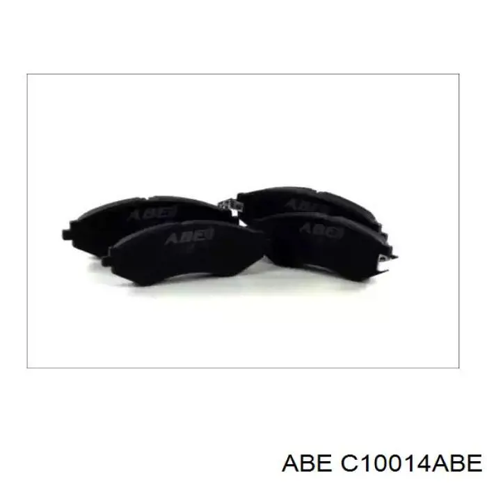 C10014ABE ABE колодки гальмівні передні, дискові