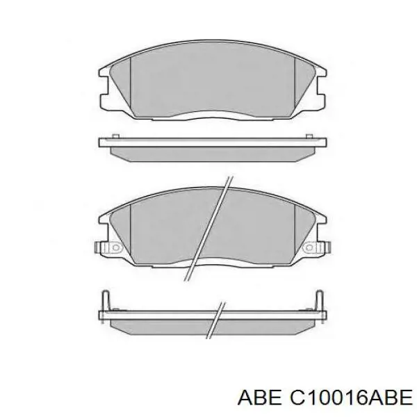 Купити C10016ABE ABE Колодки гальмівні передні, дискові