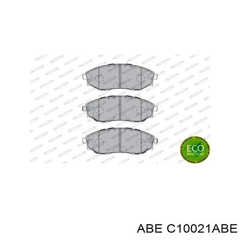 Передні тормозні колодки C10021ABE ABE