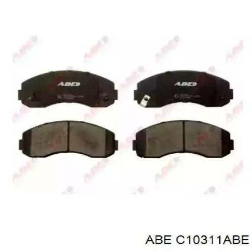 C10311ABE ABE Передні гальмівні колодки