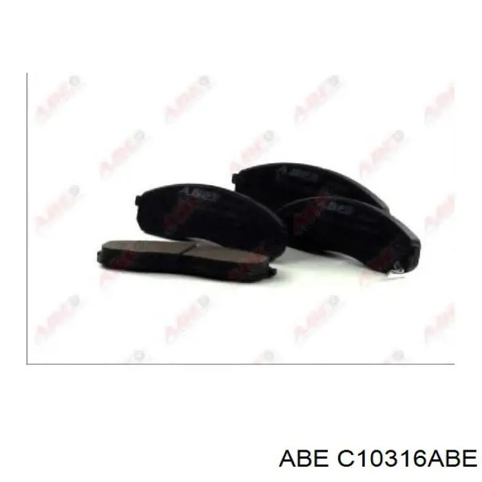 Купити C10316ABE ABE Колодки гальмівні передні, дискові