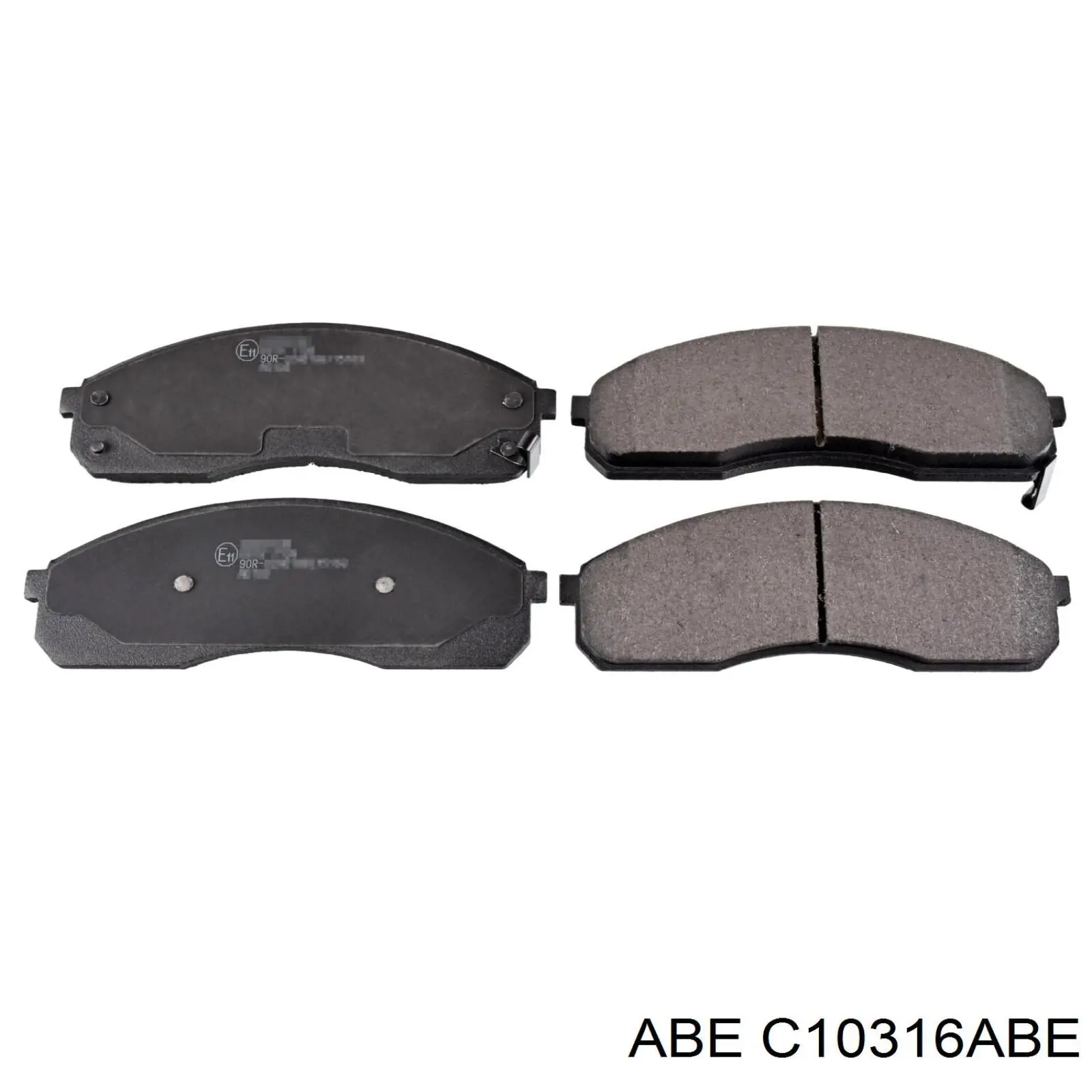 C10316ABE ABE Передні гальмівні колодки