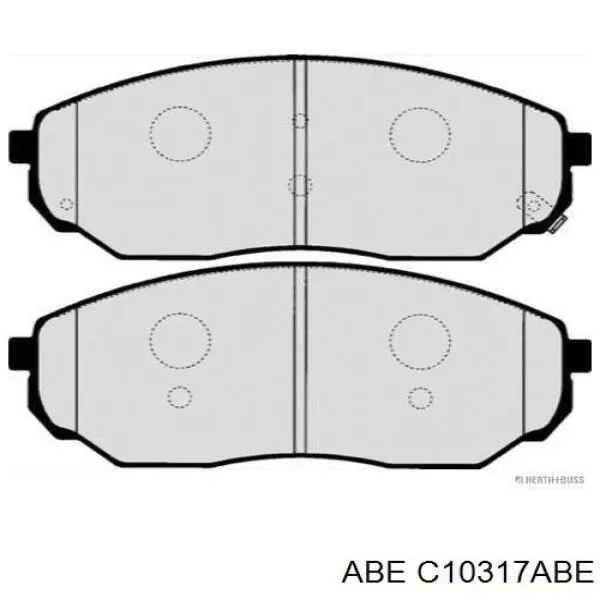 Купити C10317ABE ABE Колодки гальмівні передні, дискові