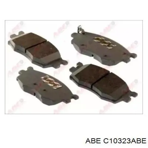 C10323ABE ABE колодки гальмівні передні, дискові