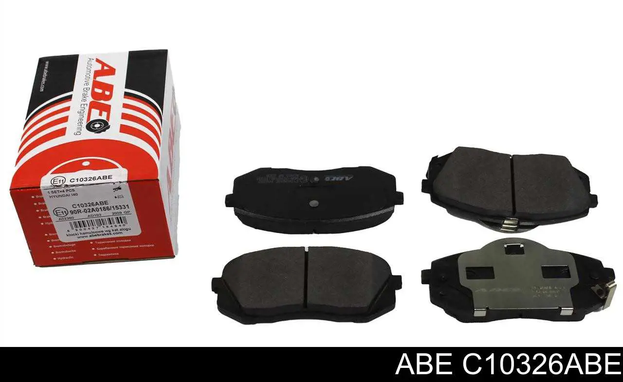 Купити C10326ABE ABE Колодки гальмівні передні, дискові