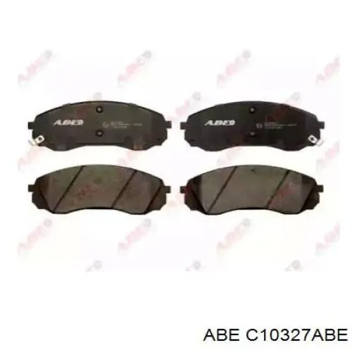 C10327ABE ABE Передні гальмівні колодки