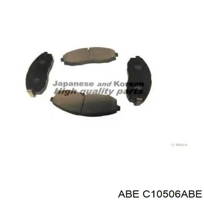 Гальмівні колодки ABE C10506ABE ціна, від 19.00 USD