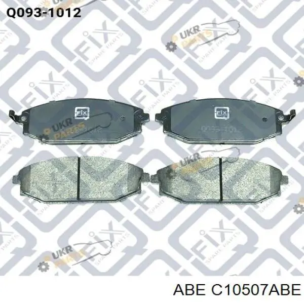 Гальмівні колодки ABE C10507ABE ціна, від 22.51 USD