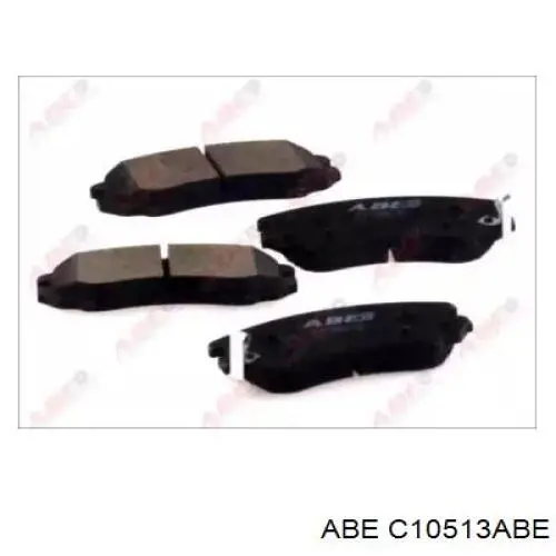 Гальмівні колодки ABE C10513ABE ціна, від 19.75 USD