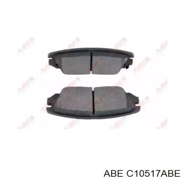 Гальмівні колодки ABE C10517ABE ціна, від 22.18 USD