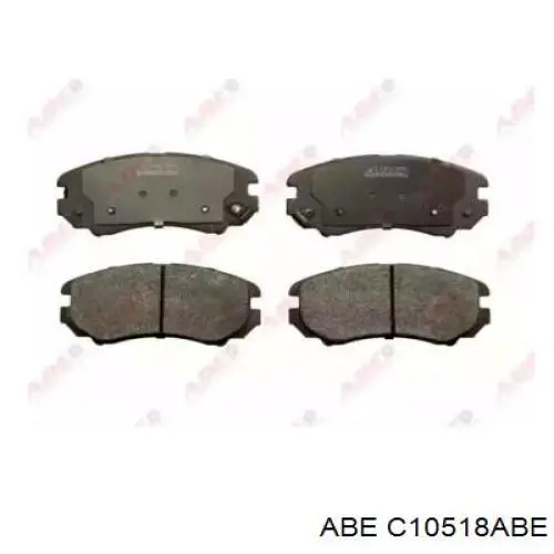 Передні тормозні колодки C10518ABE ABE