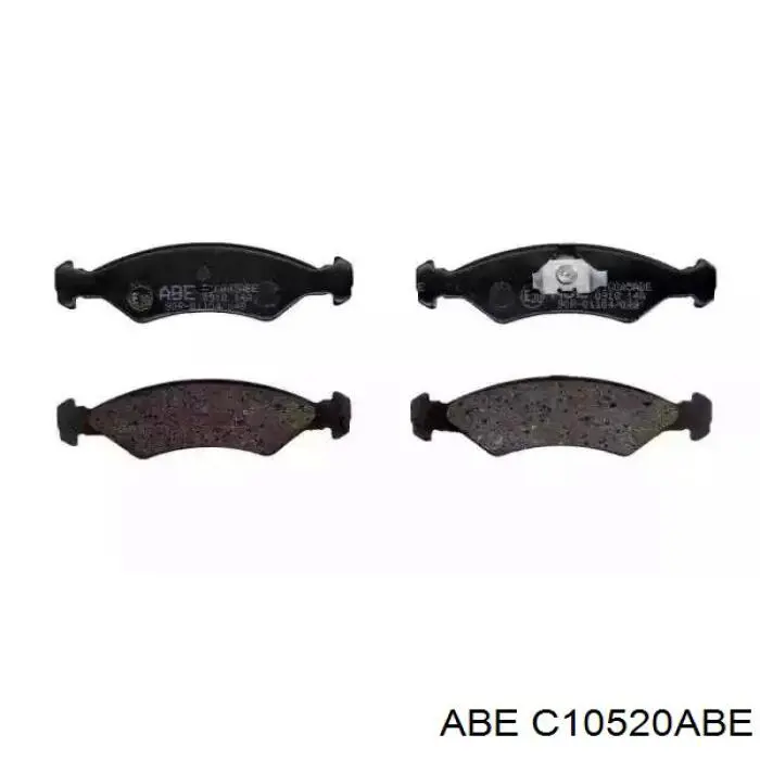 Купити C10520ABE ABE Колодки гальмівні передні, дискові