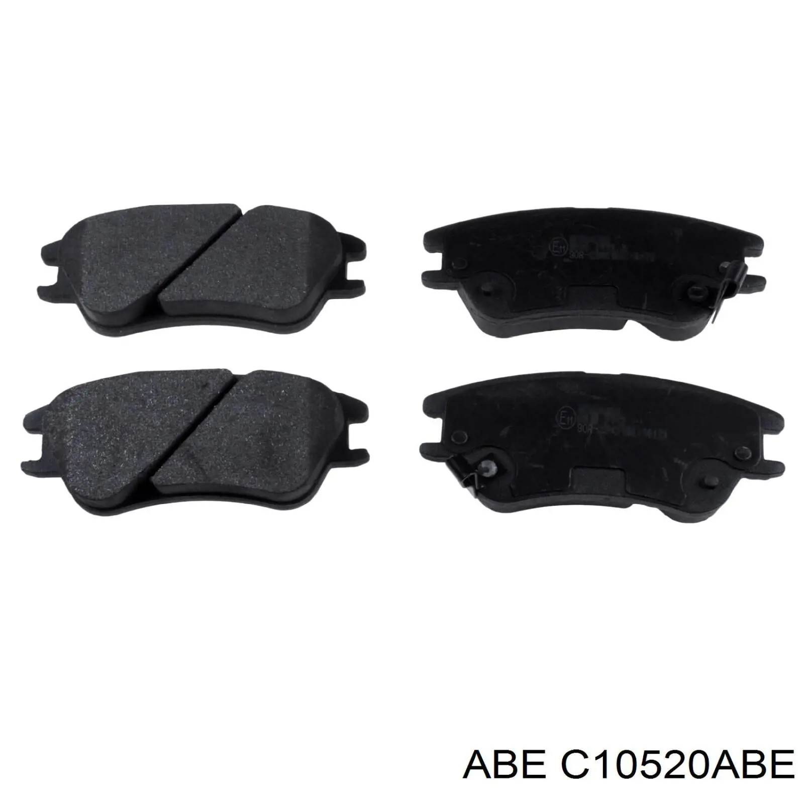 C10520ABE ABE Передні гальмівні колодки