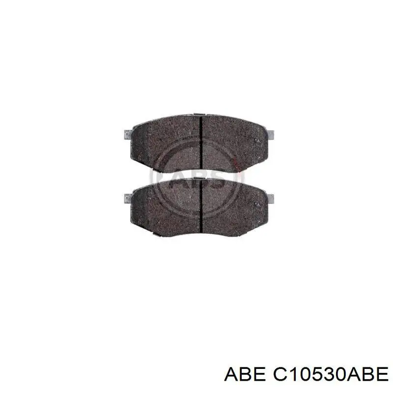 C10530ABE ABE Передні гальмівні колодки