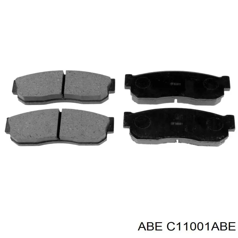 Гальмівні колодки ABE C11001ABE ціна, від 12.51 USD