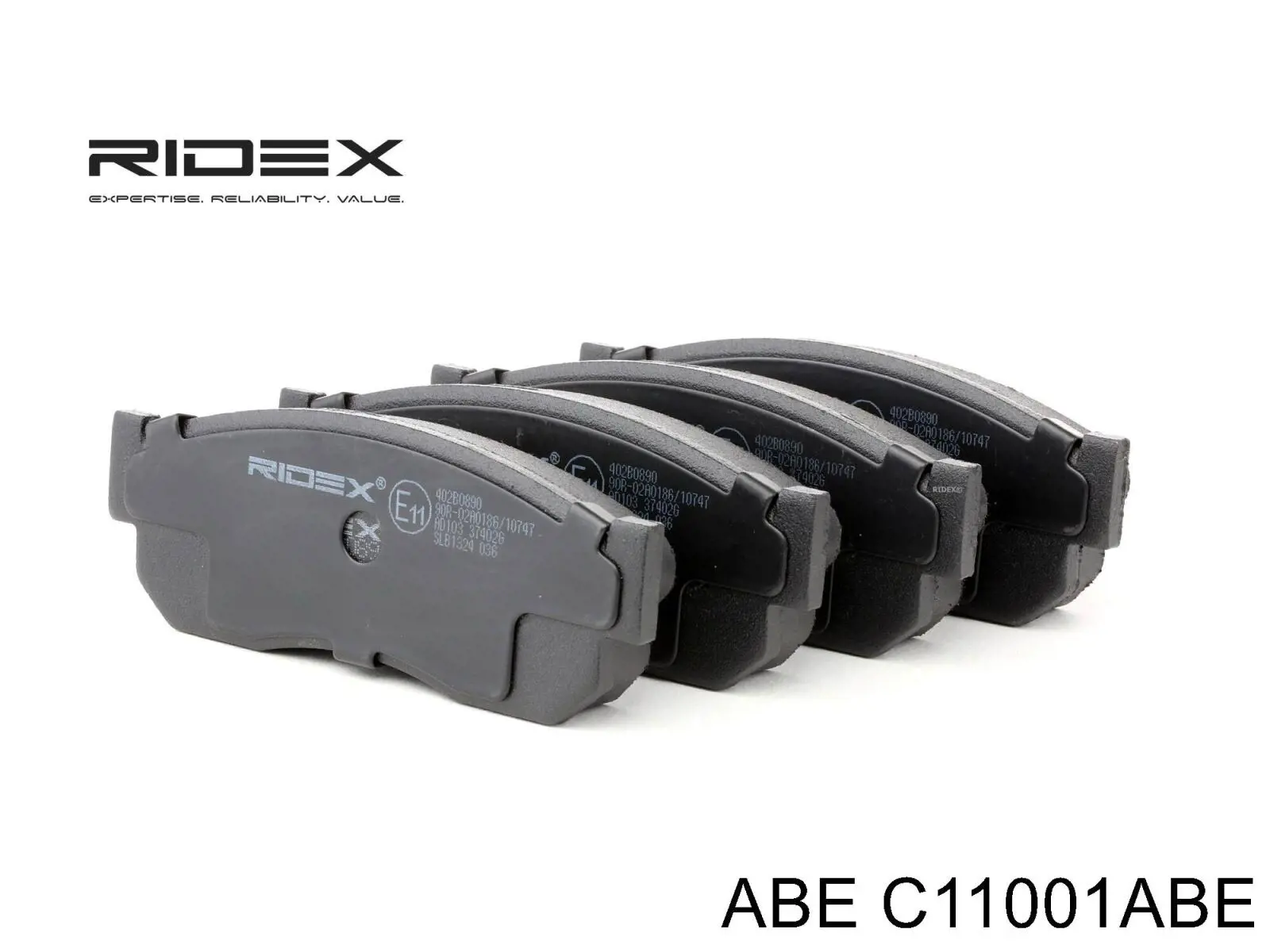 Купити C11001ABE ABE Колодки гальмівні передні, дискові