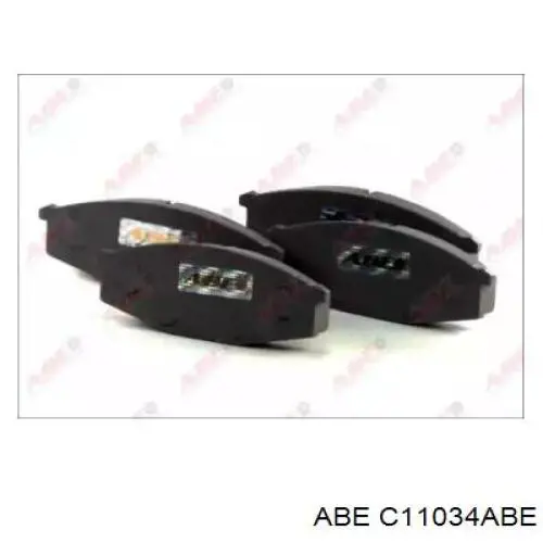 C11034ABE ABE колодки гальмівні передні, дискові