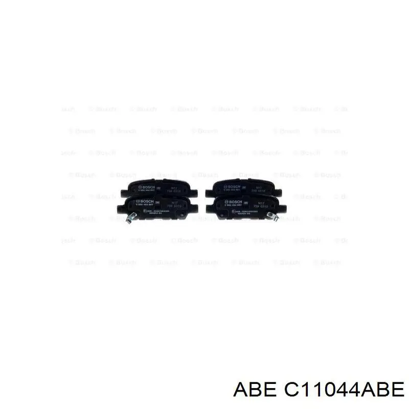 Тормозні колодки ABE C11044ABE