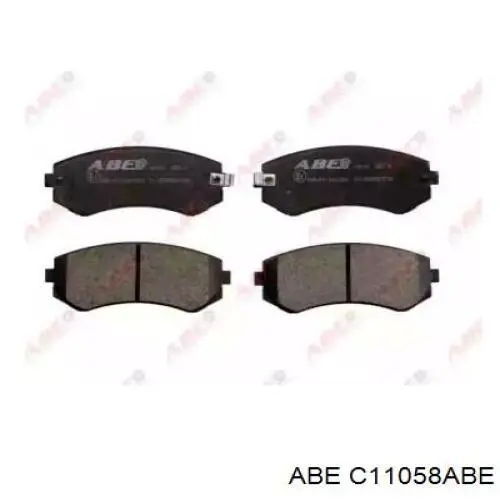 Передні тормозні колодки C11058ABE ABE